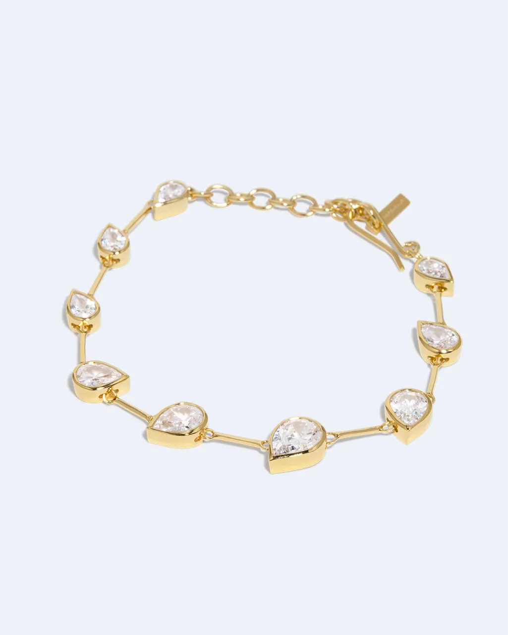 Completedworks Myriad bracelet zirconia doré