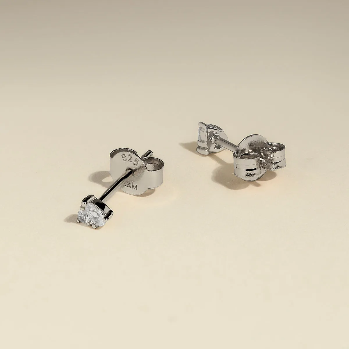 Astrid & Miyu Butterfly fermoir papillon boucles d'oreilles argent