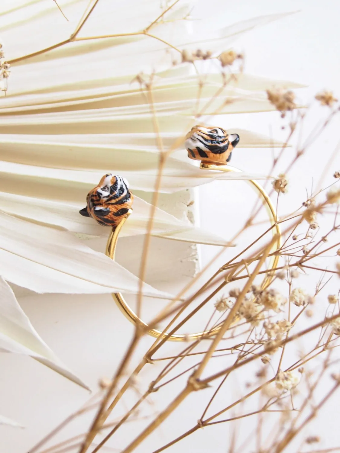 Nach Bijoux FaceToface tigre bracelet perles verre