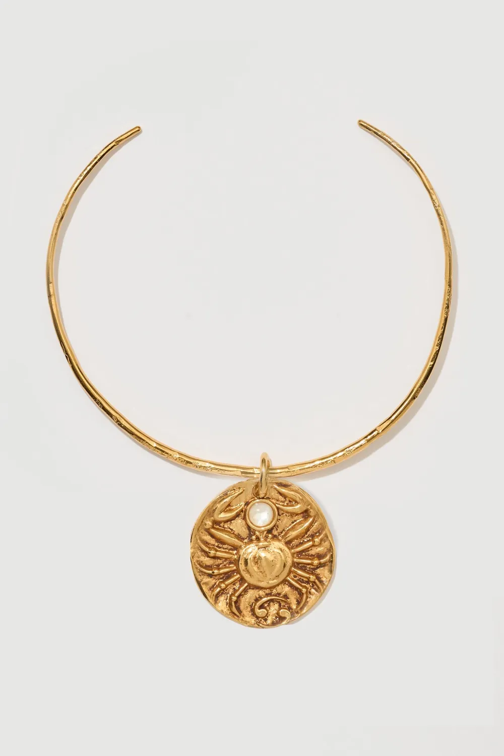 Philippe Ferrandis Astrochic Collier Torque Médaille Zodiaque
