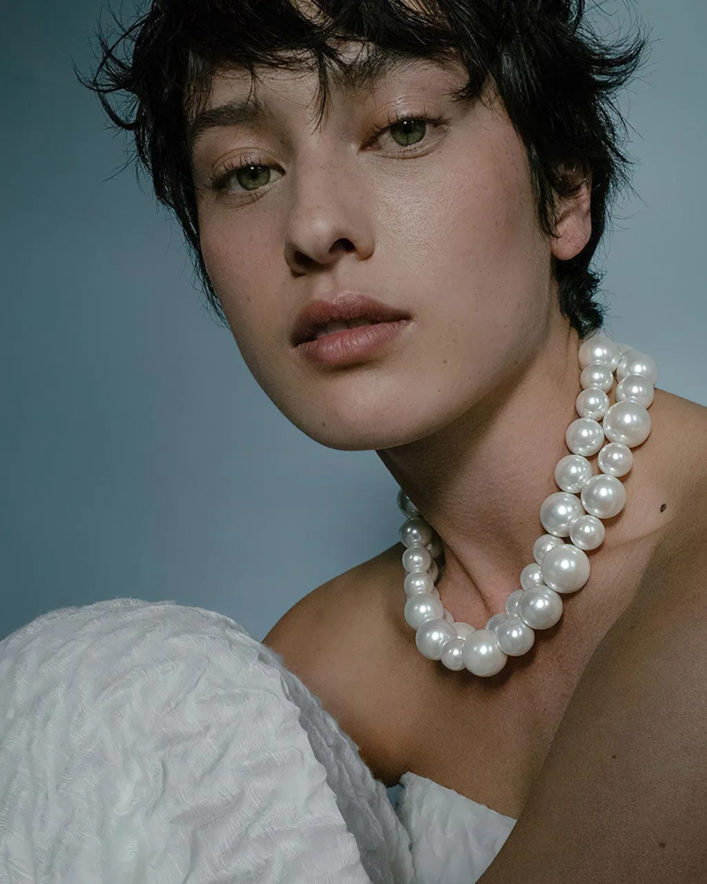 Completedworks Bells collier perles vermeil ras du cou