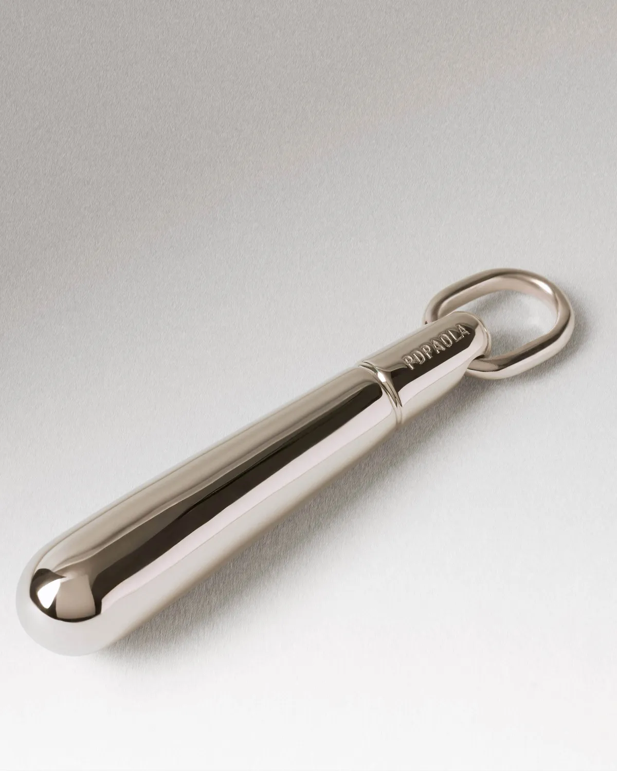 PDPAOLA Large Drop pendentif argent 35 mm
