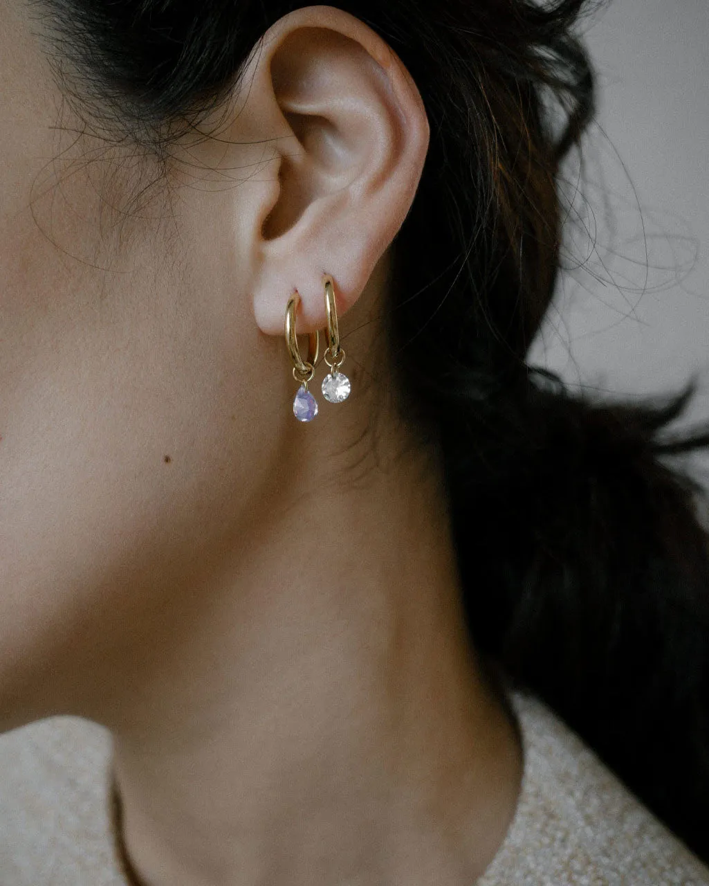 Completedworks What a Lark! boucles d’oreilles zircon vermeil