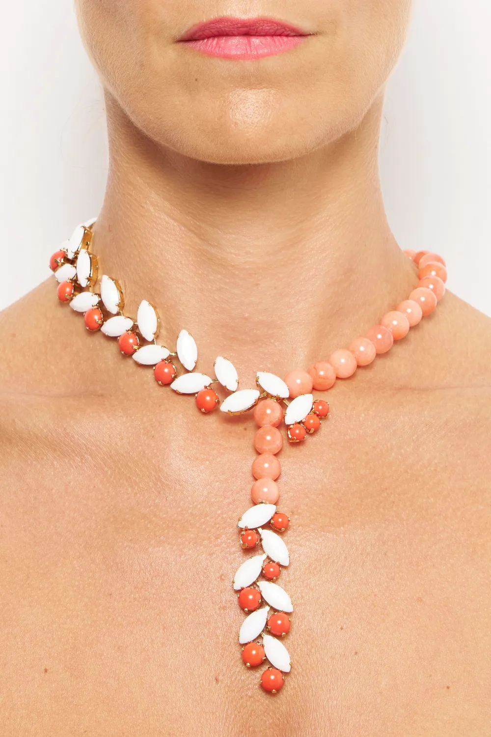 Philippe Ferrandis Croisette collier cravate doré