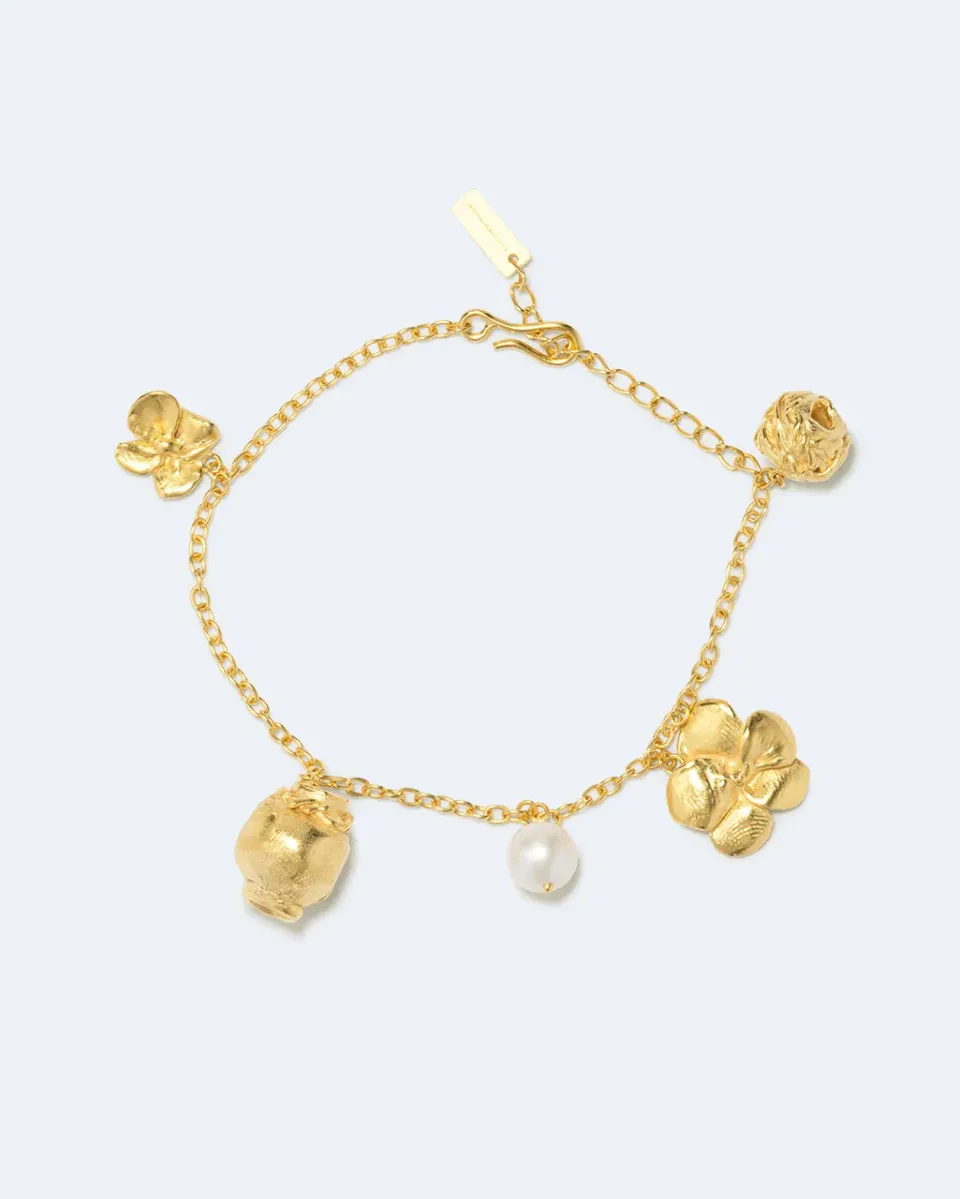Completedworks Journey Through Memory bracelet perle plaqué or