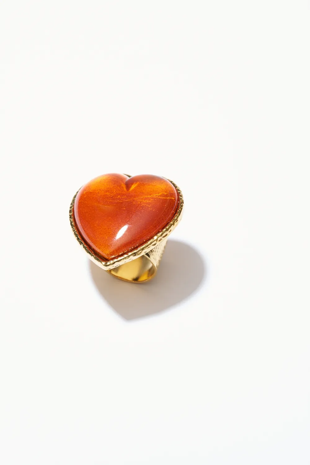 Philippe Ferrandis Break My Heart bague grand cœur réglable