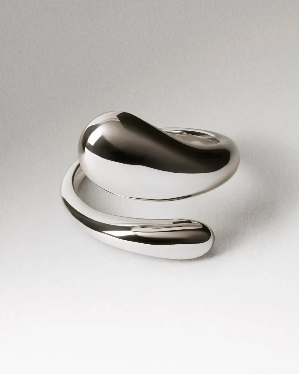 PDPAOLA Orbit bague large argent