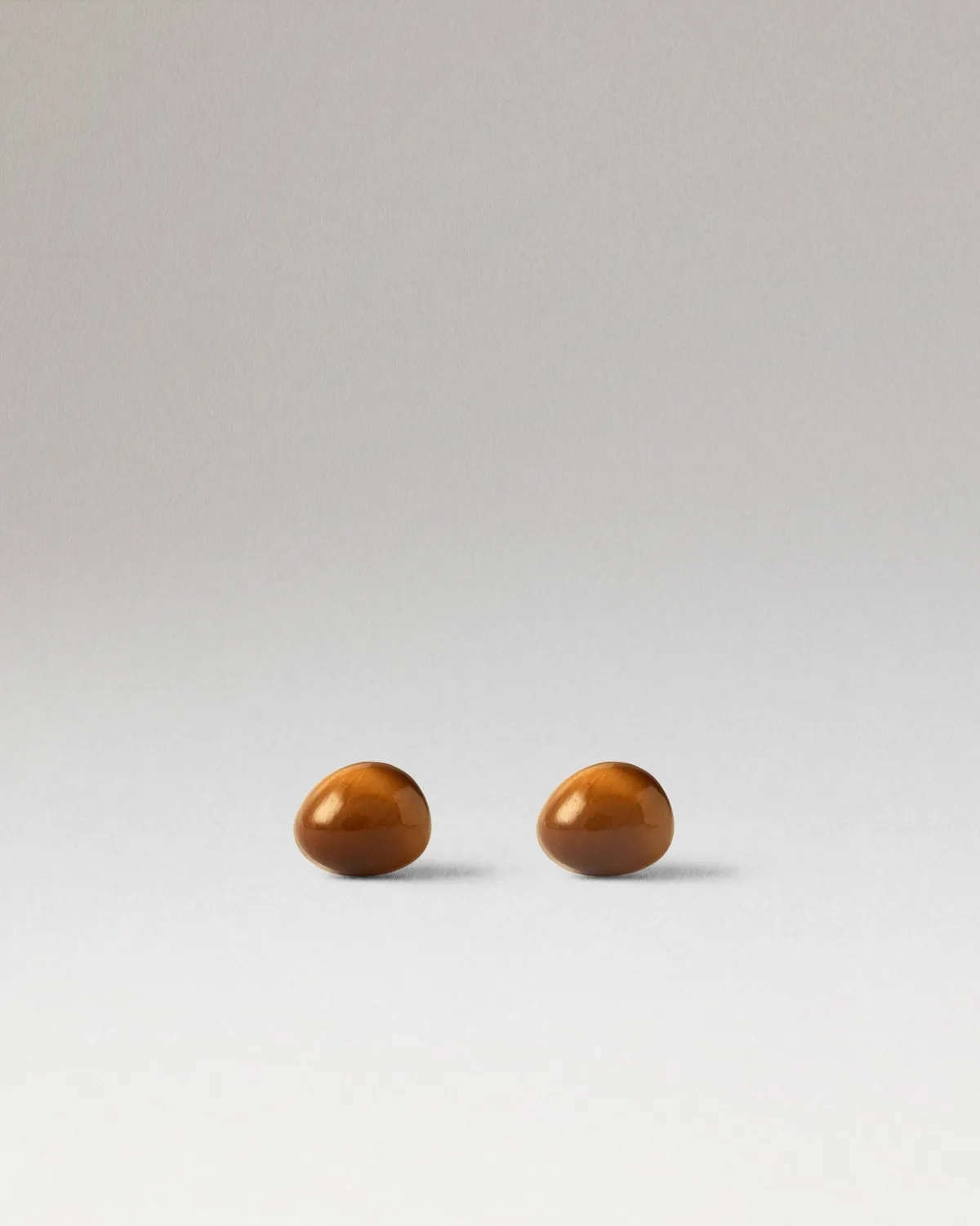 PDPAOLA Gravity piercing oreille œil de tigre 6 mm