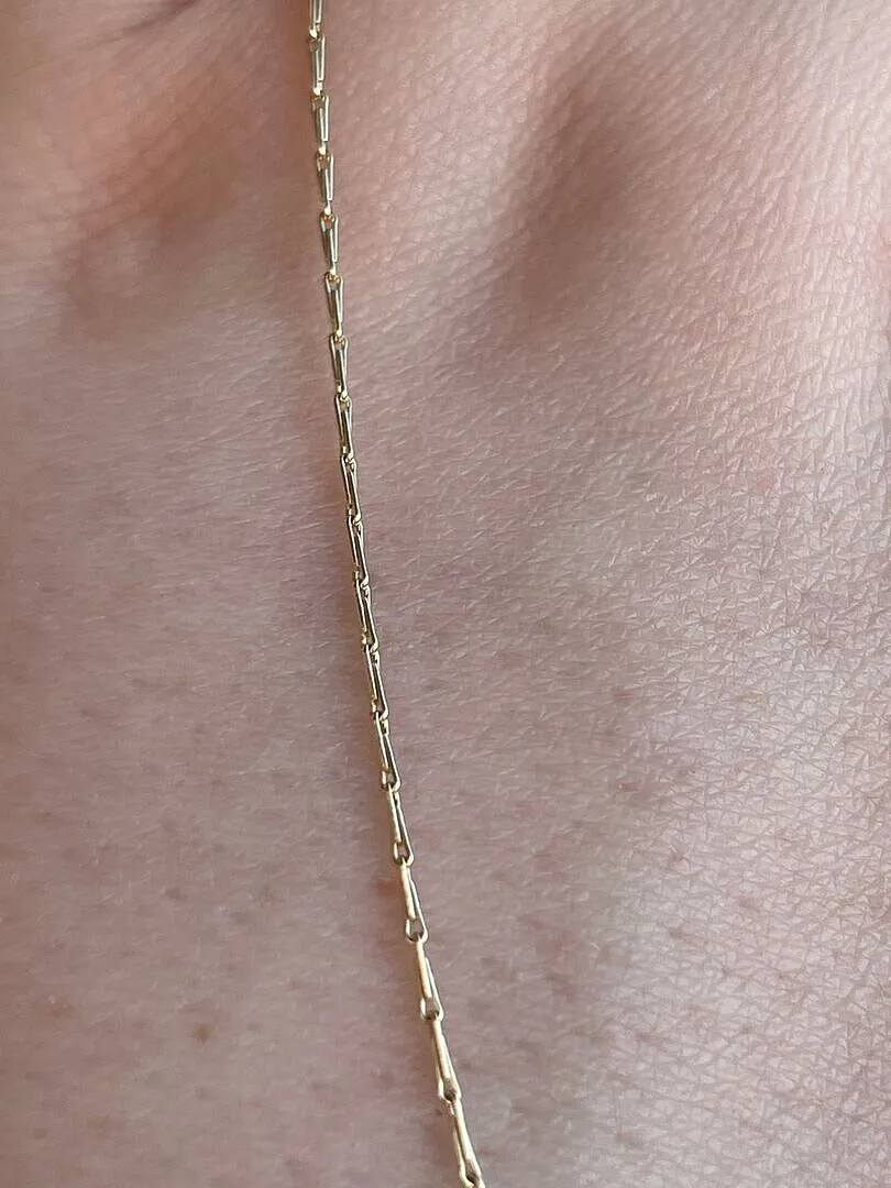 Astrid & Miyu Marylebone collier chaîne or massif