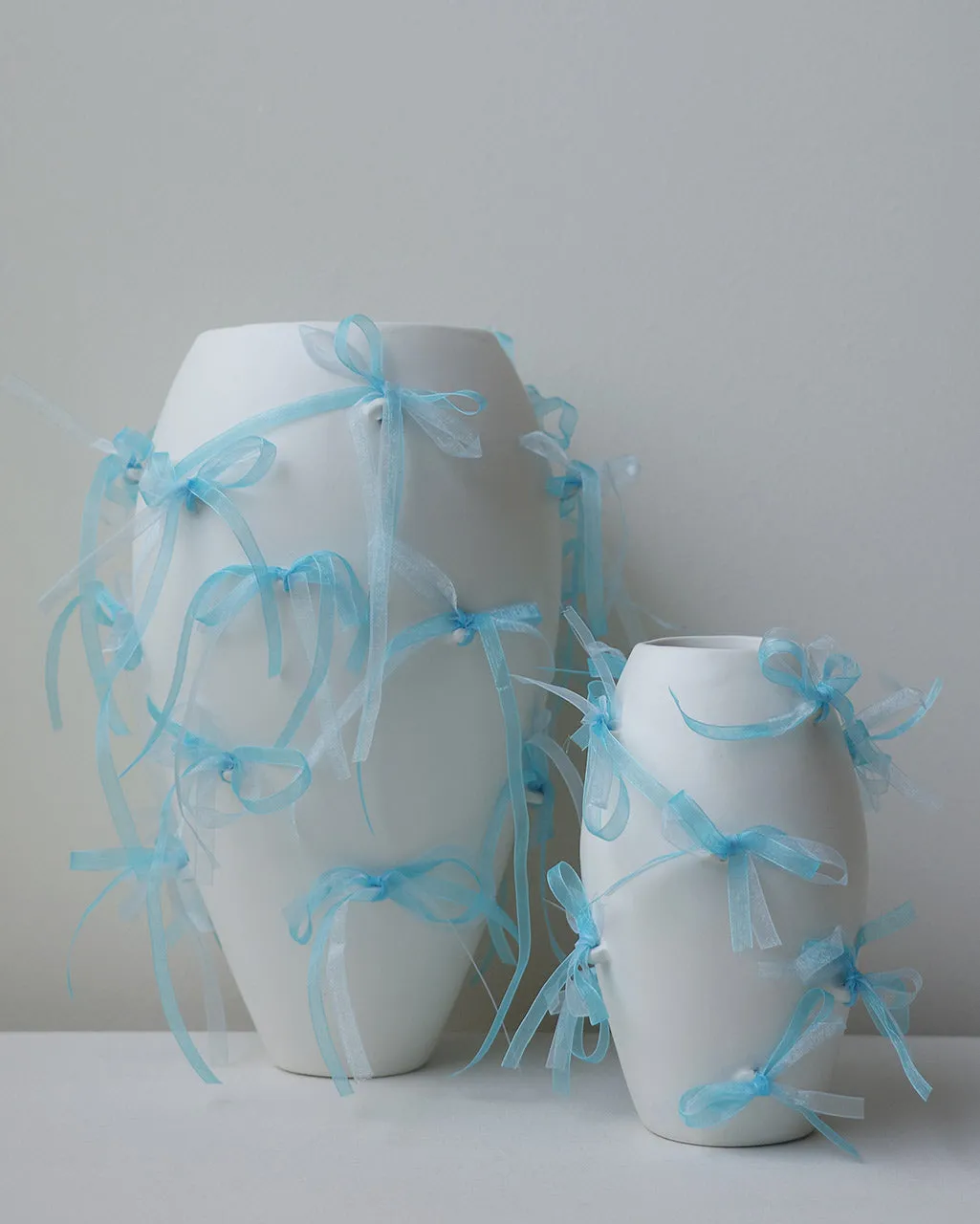 Completedworks Pearly Pearl Large vase blanc mat céramique