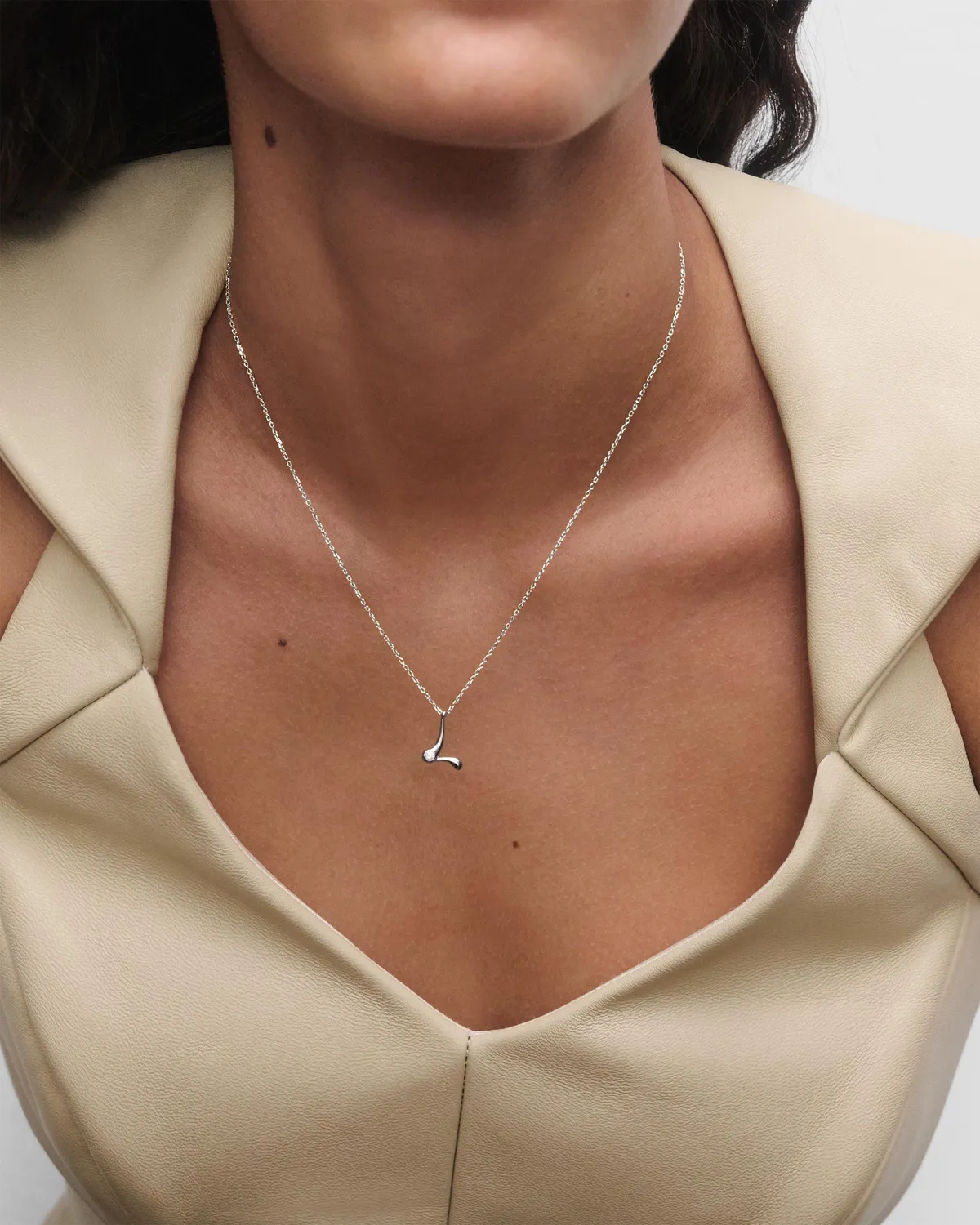 PDPAOLA Initiale L collier argent 40-50 cm