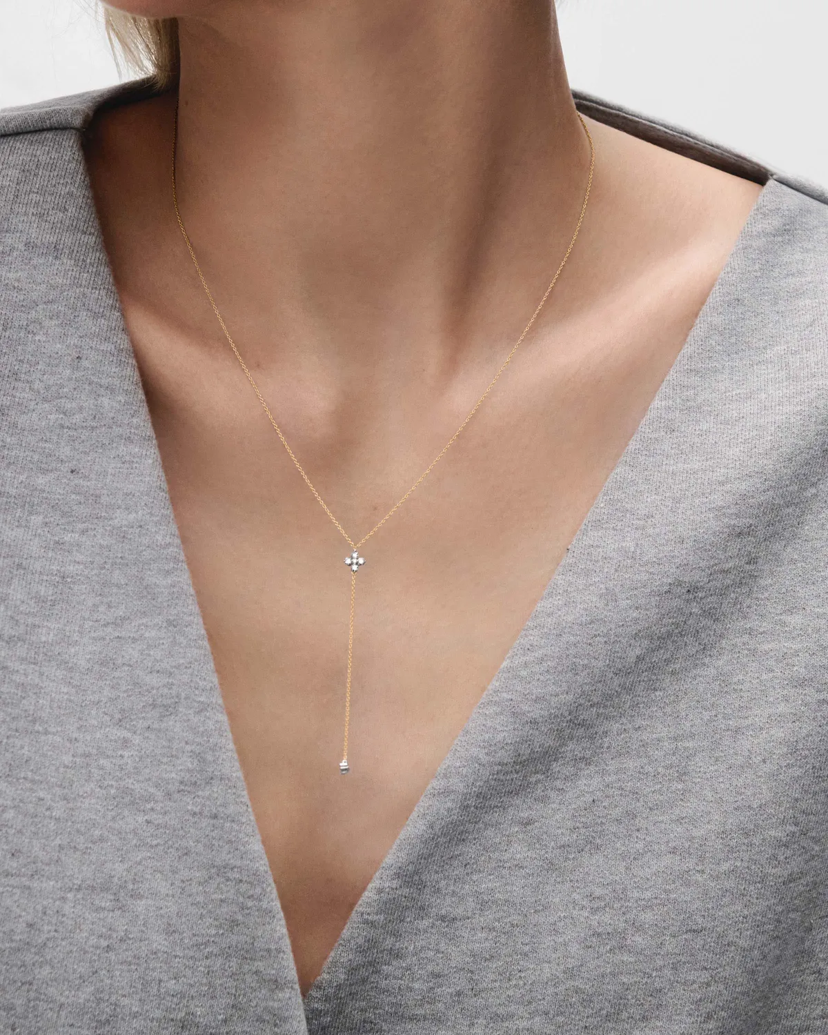 PDPAOLA Maggie collier or diamants