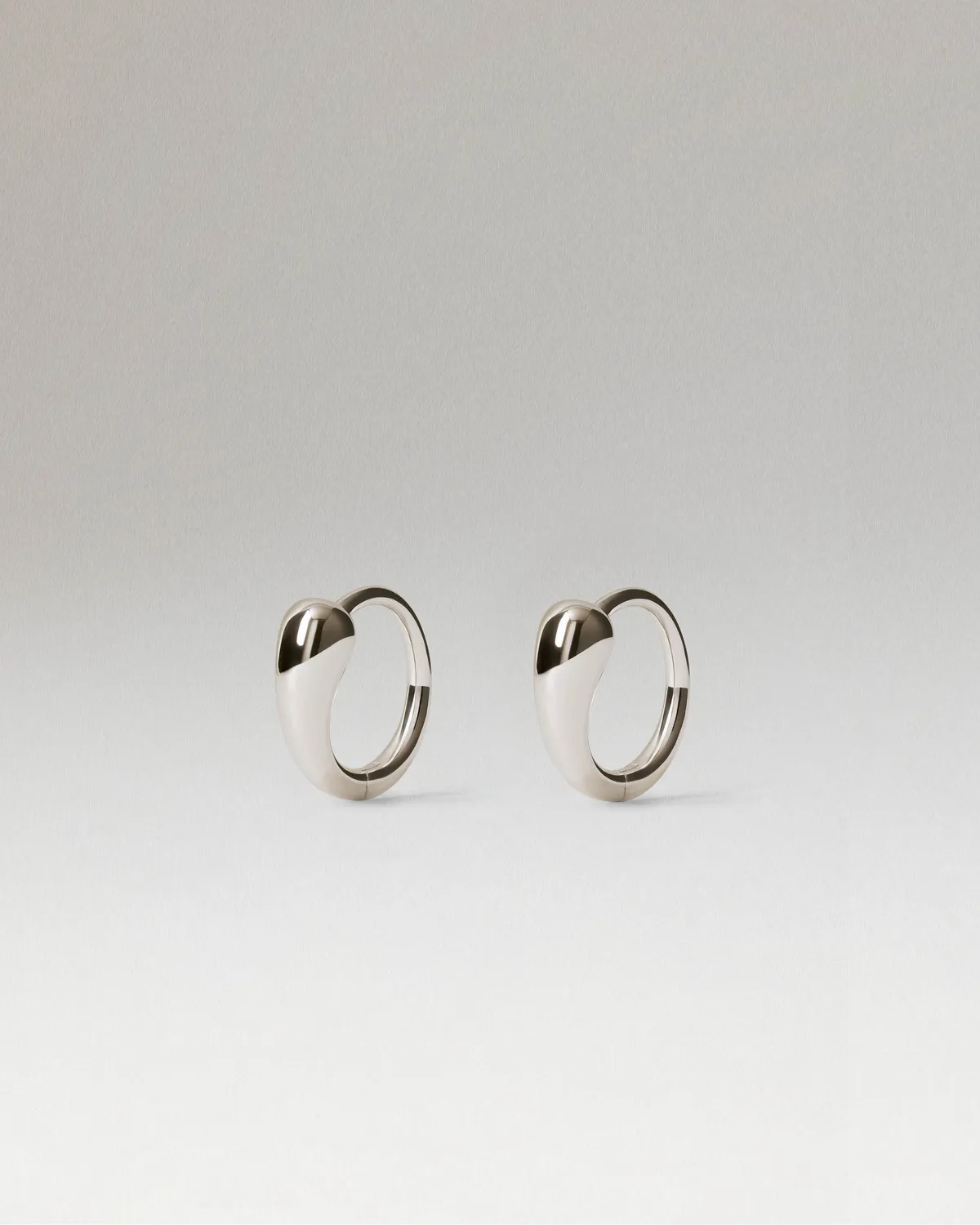 PDPAOLA Loop mono créole argent 7,5 mm