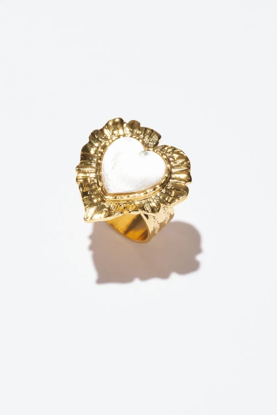 Philippe Ferrandis Break My Heart bague petit cœur ajustable