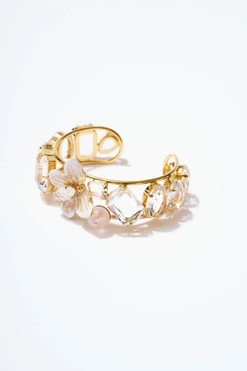 Philippe Ferrandis Fenice Small Cuff manchette quartz rose