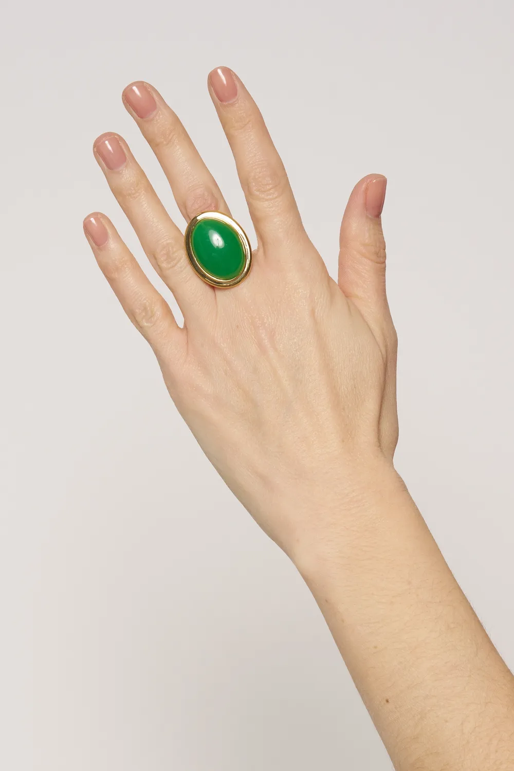 Philippe Ferrandis Bulles bague ajustable dorée