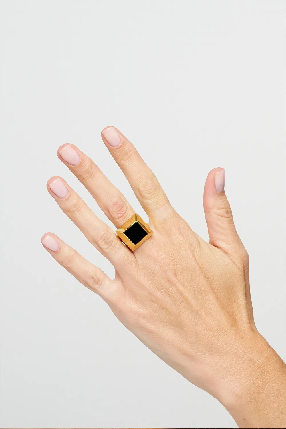 Philippe Ferrandis Kheops bague dorée or fin 24 carats