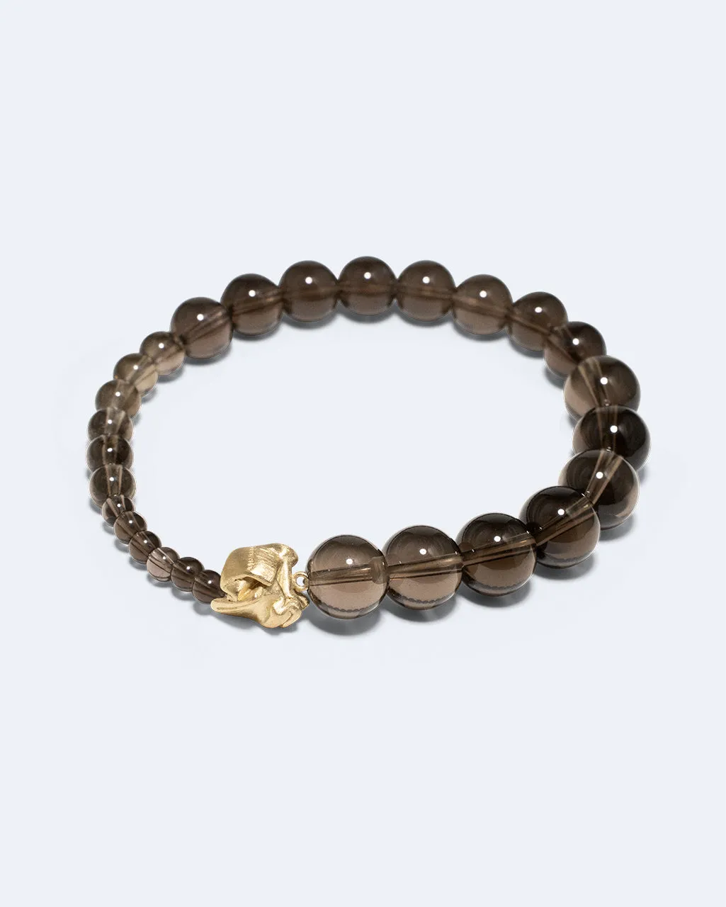 Completedworks Tidelands bracelet quartz fumé doré