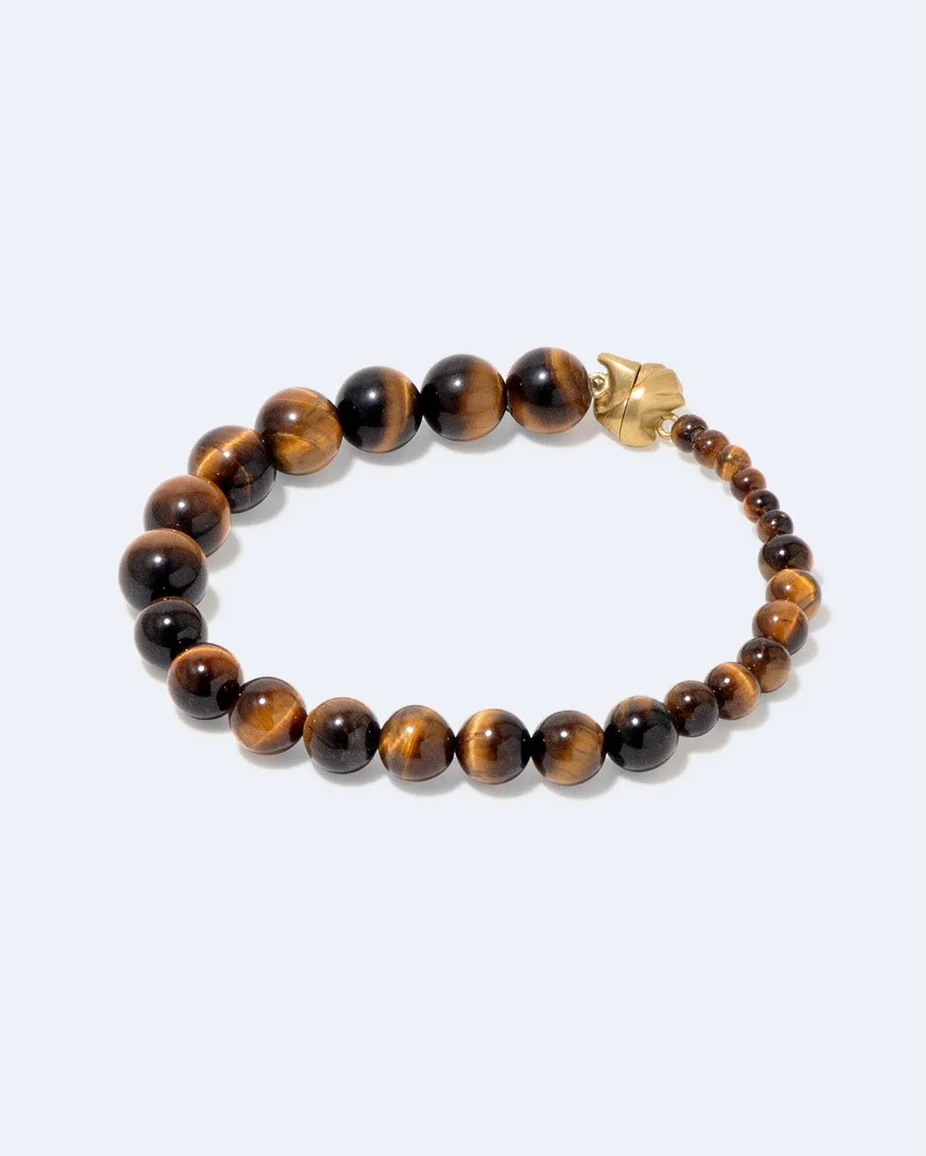 Completedworks Tidelands bracelet oeil de tigre doré