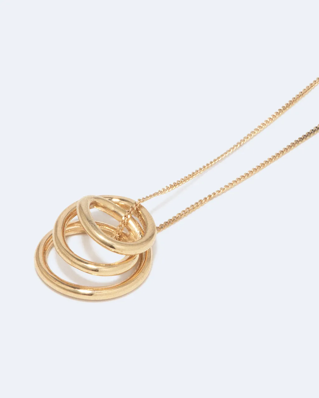 Completedworks Coil Flow pendentif or vermeil recyclé
