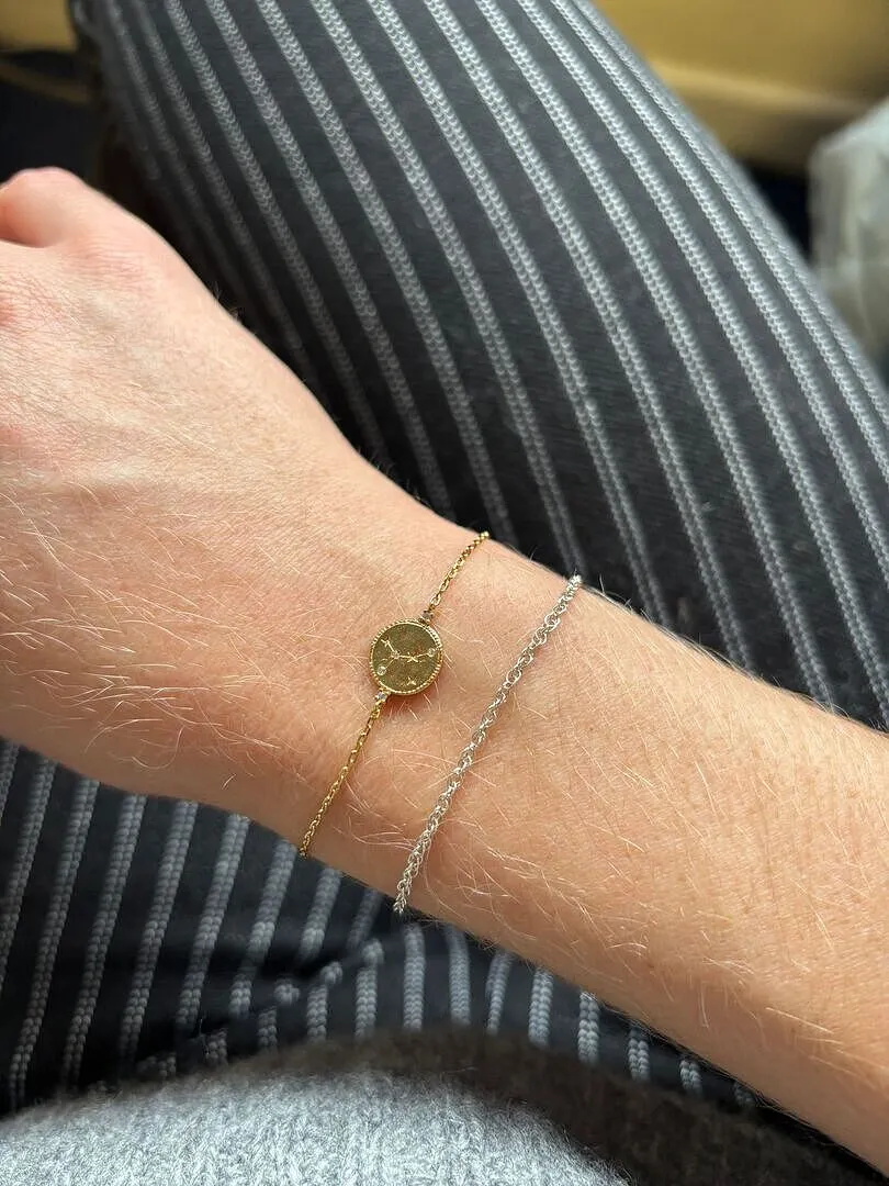 Astrid & Miyu Cancer Zodiac bracelet or signe Cancer