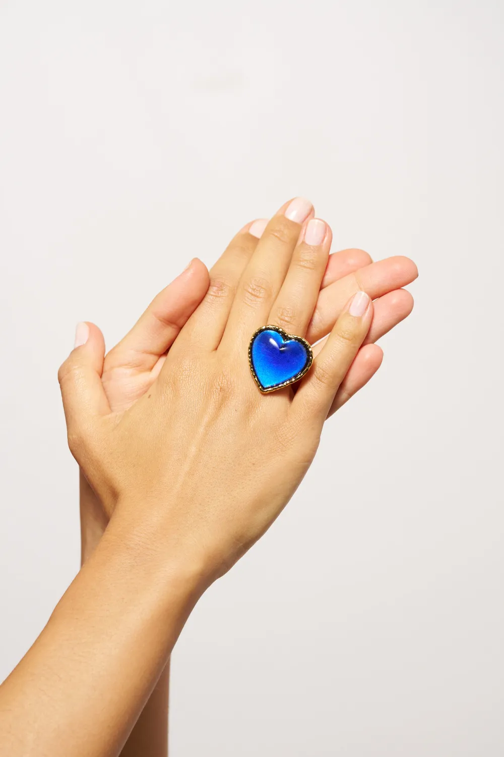 Philippe Ferrandis Break My Heart bague petit cœur ajustable