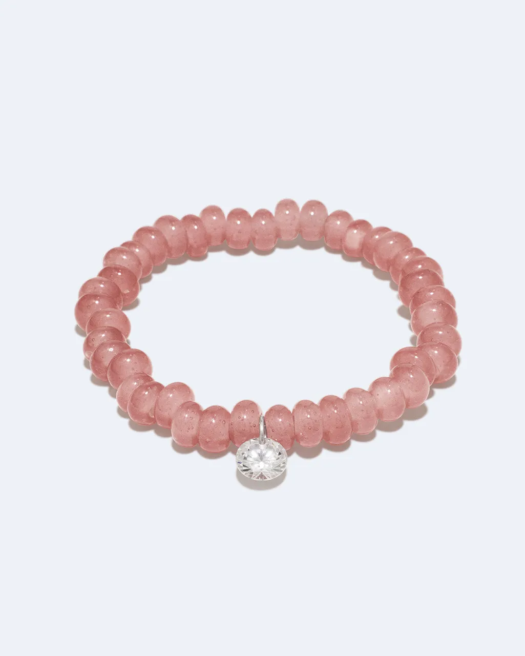 Completedworks Chutes bracelet perles verre rose