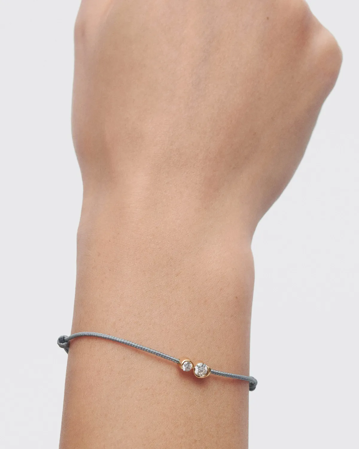 PDPAOLA Dafne Diamond bracelet cordon or jaune