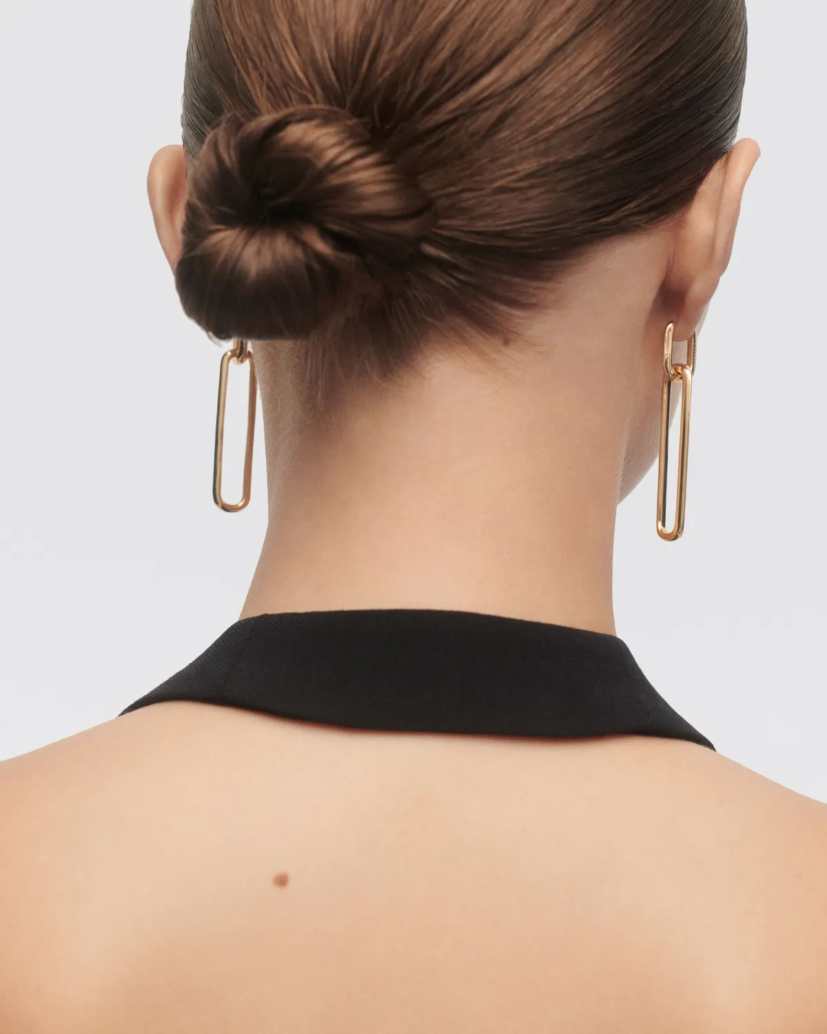 PDPAOLA Rodeo boucles pendantes dorées 60 mm