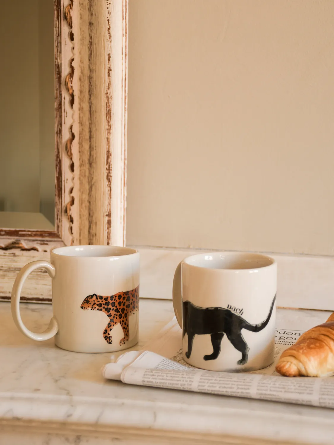 Nach Il était une fois Mug panthère tasse porcelaine
