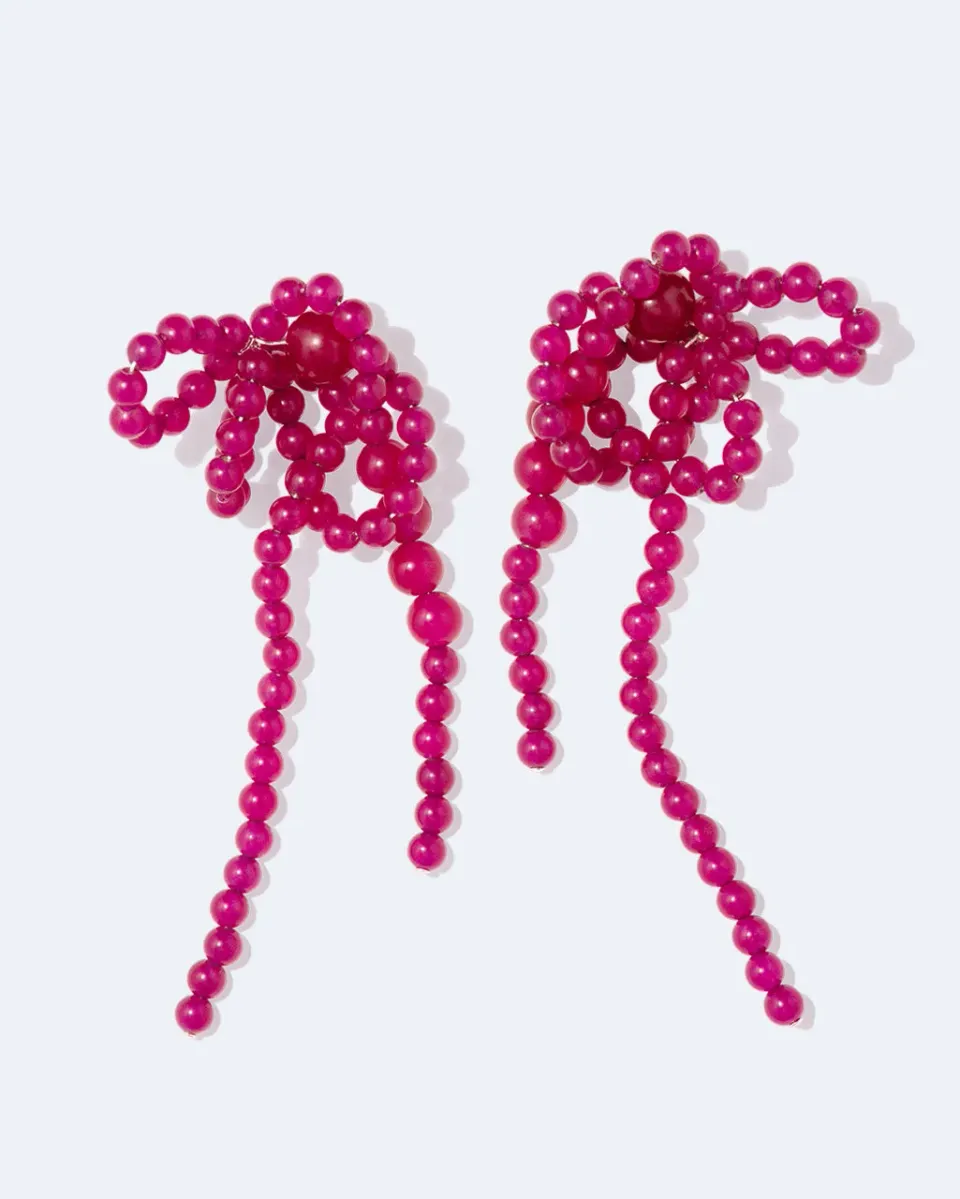 Completedworks Too Many Loose Ends boucles d’oreilles calcédoine