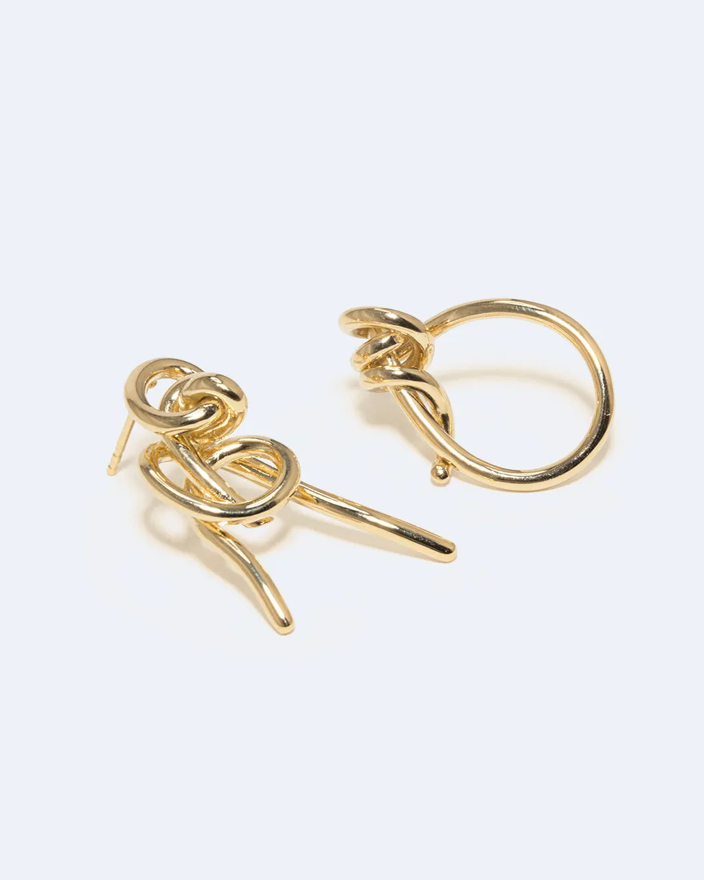Completedworks Coil Notsobig Thread II boucles d’oreilles vermeil recyclé
