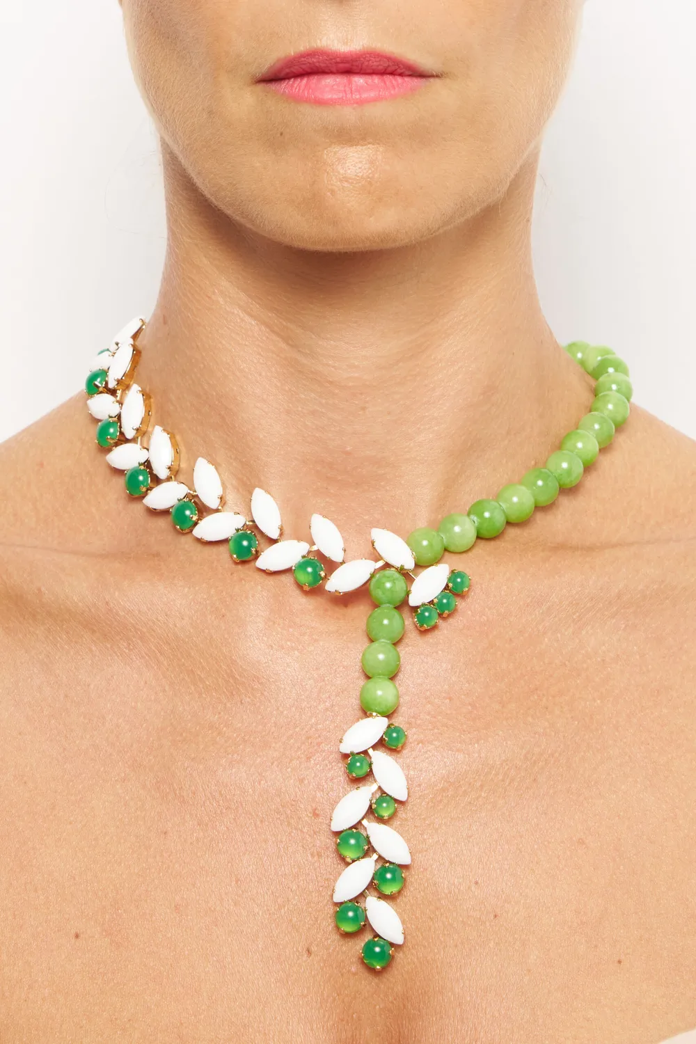 Philippe Ferrandis Croisette collier cravate doré