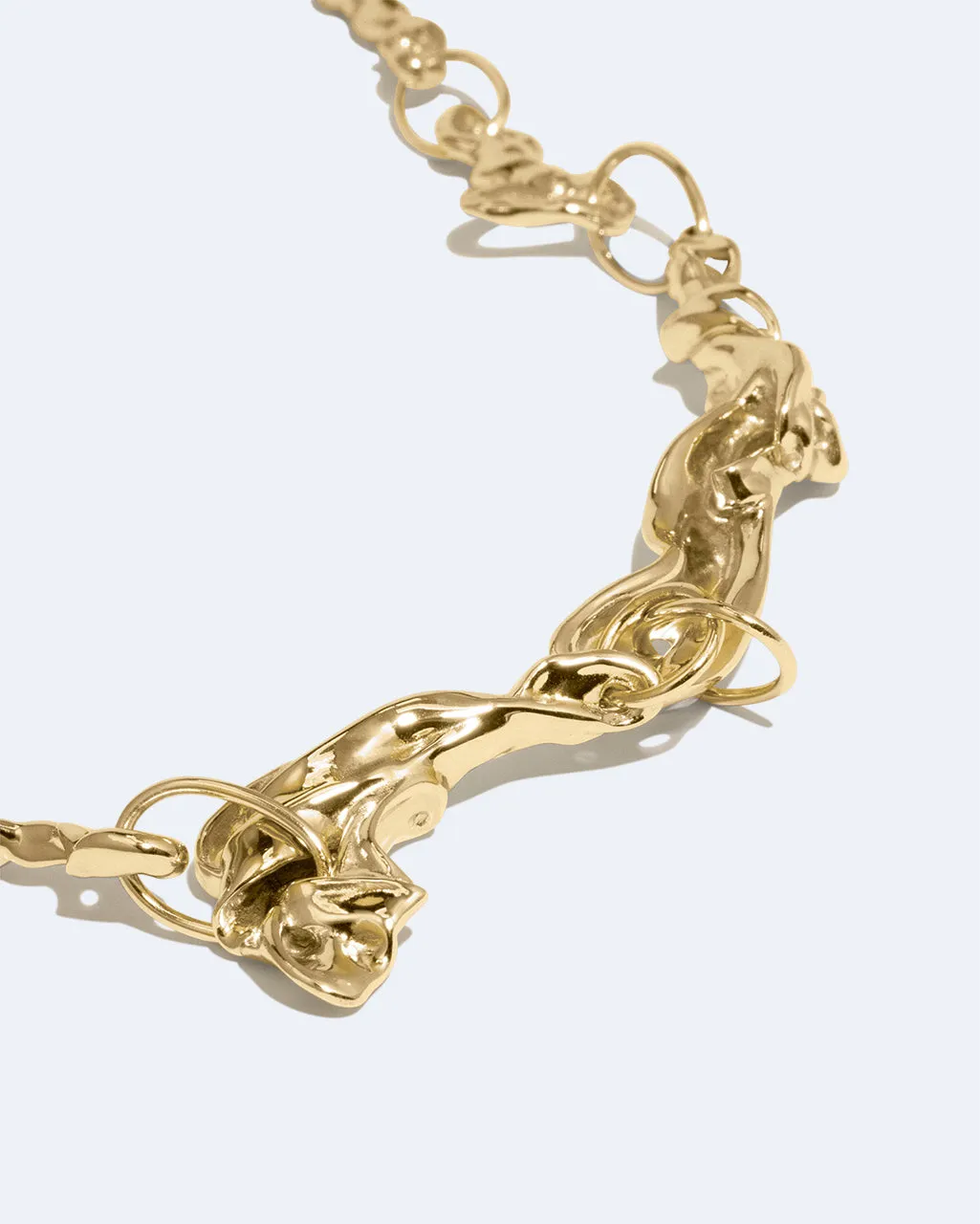 Completedworks Treacle collier ras du cou plaqué or