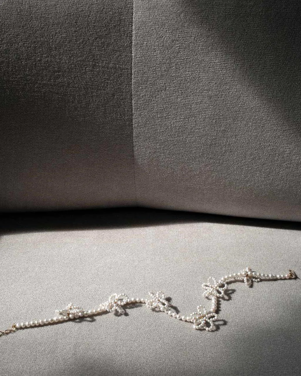 Completedworks Milk and Honey collier perles vermeil or