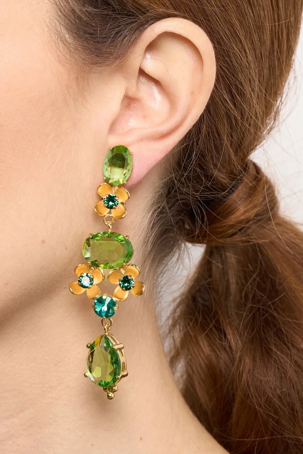 Philippe Ferrandis Eugénie boucles clips longues 9cm