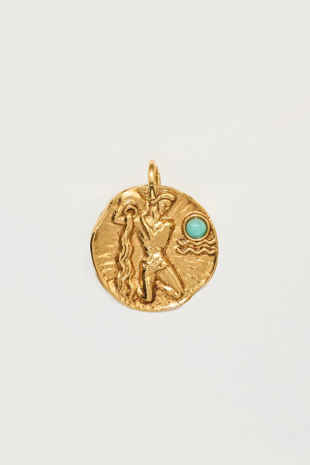 Philippe Ferrandis Astrochic Zodiac médaillon doré