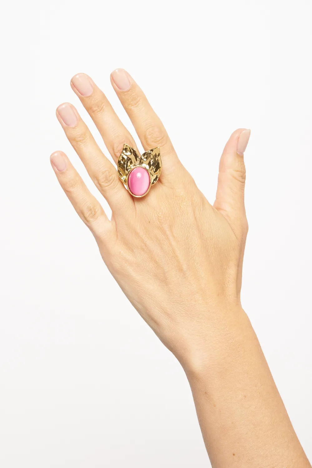 Philippe Ferrandis Grace Bague Ajustable Dorée Créateur