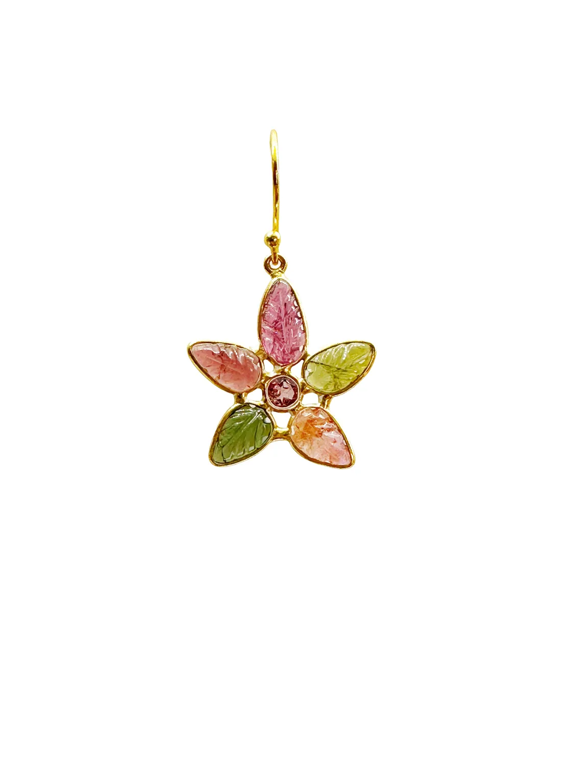 Le Fourbi de Capucine G10 boucles d'oreilles argent doré