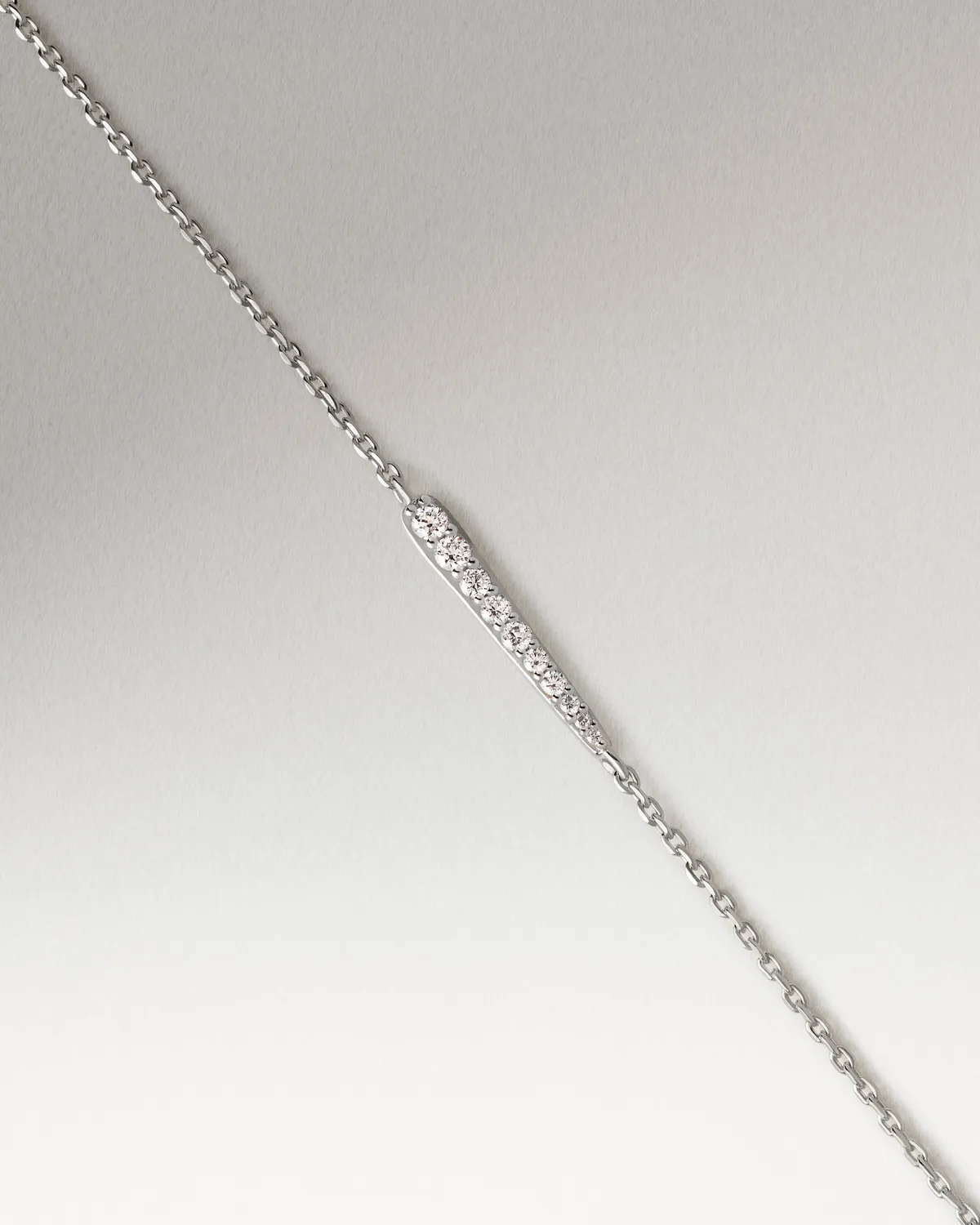 PDPAOLA Olga bracelet argent zirconia 15-18 cm