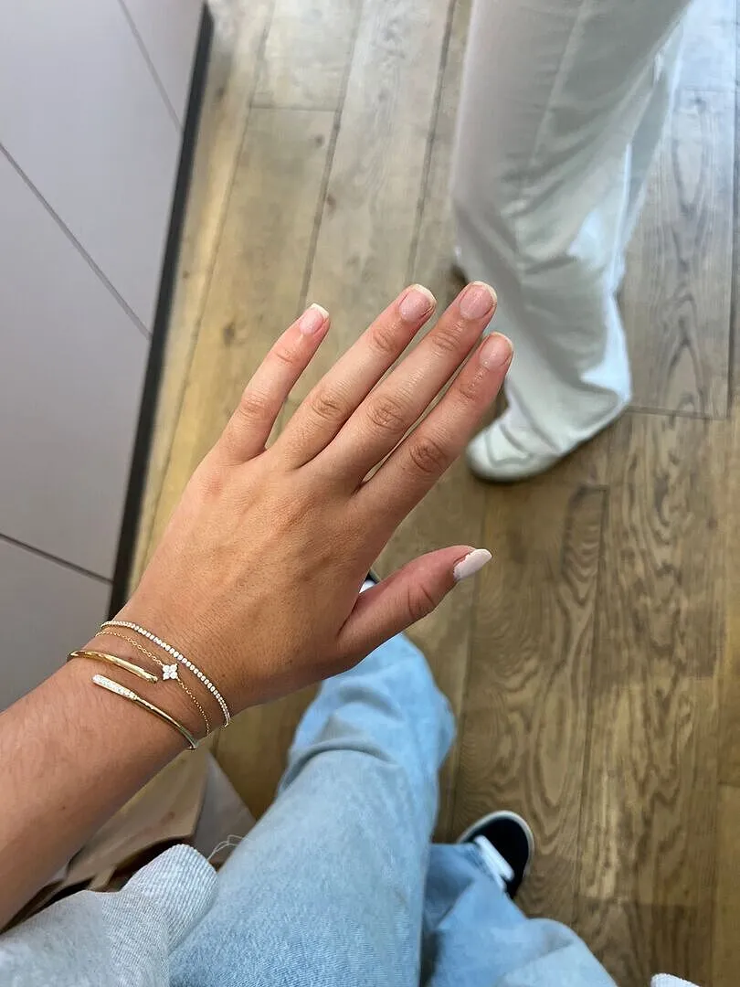 Astrid & Miyu Tennis Chain bracelet doré rivière