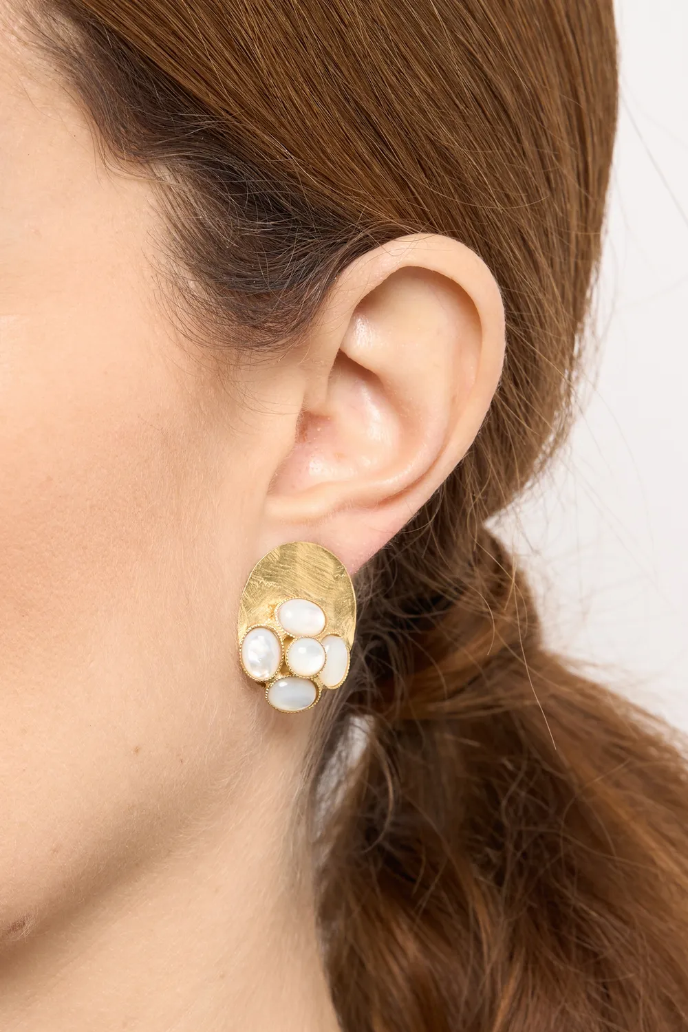 Philippe Ferrandis Camelia Byzance clous nacre