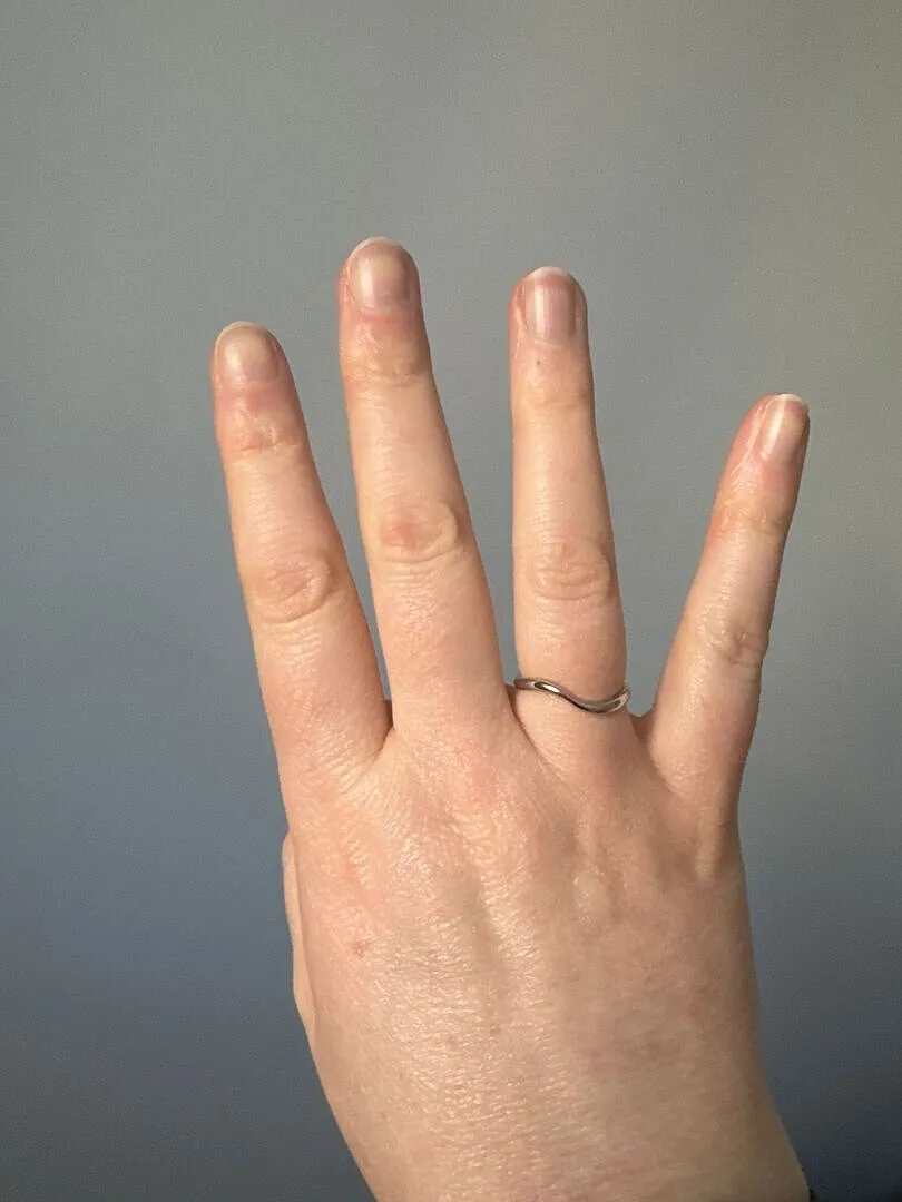 Astrid & Miyu Wave bague argent rhodié vague