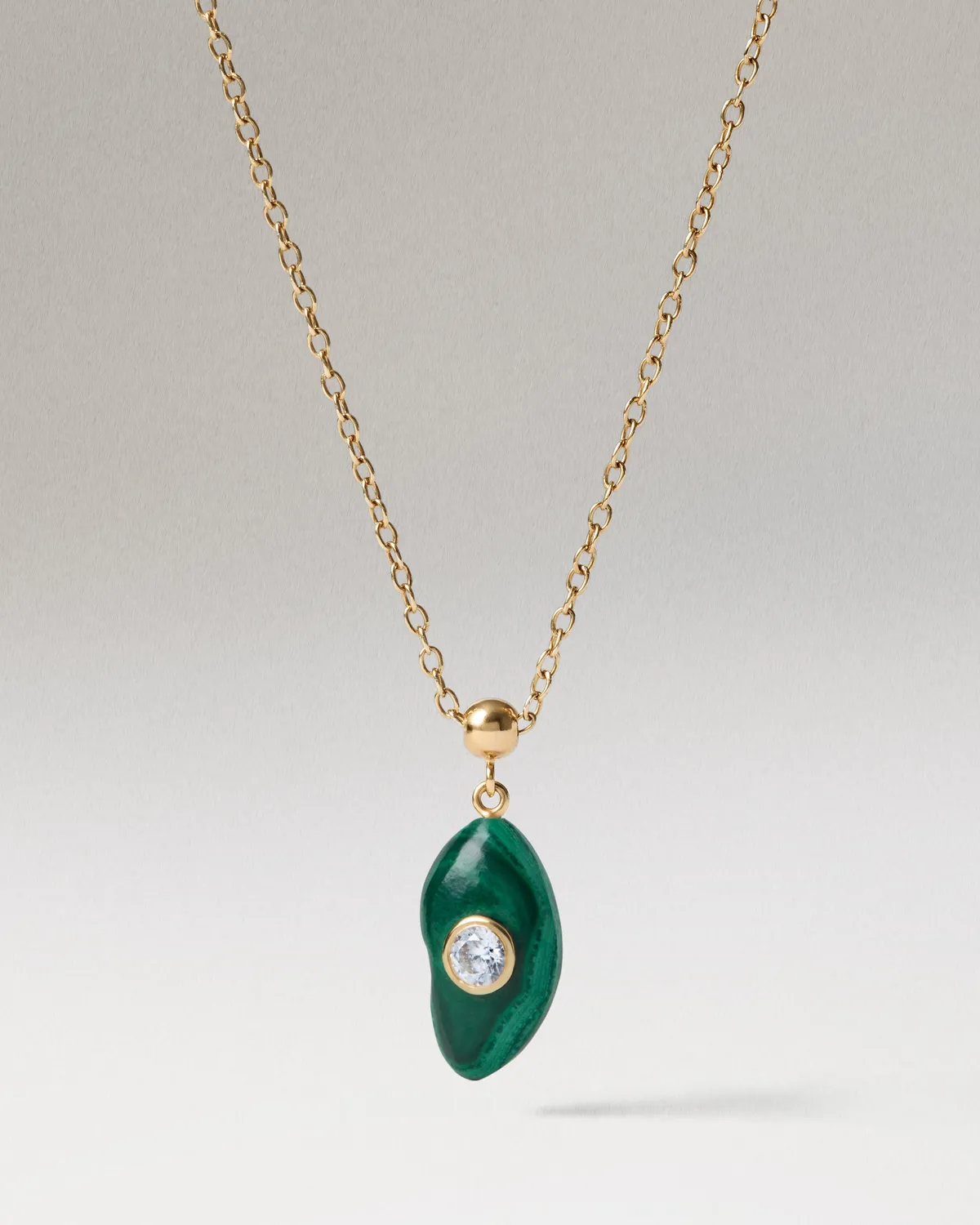 PDPAOLA Transformation Malachite breloque malachite verte