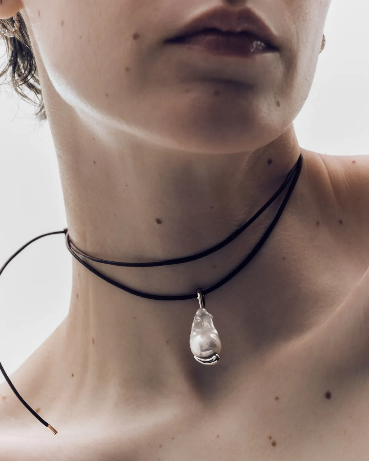 PDPAOLA Moka Cord collier cordon 95 cm