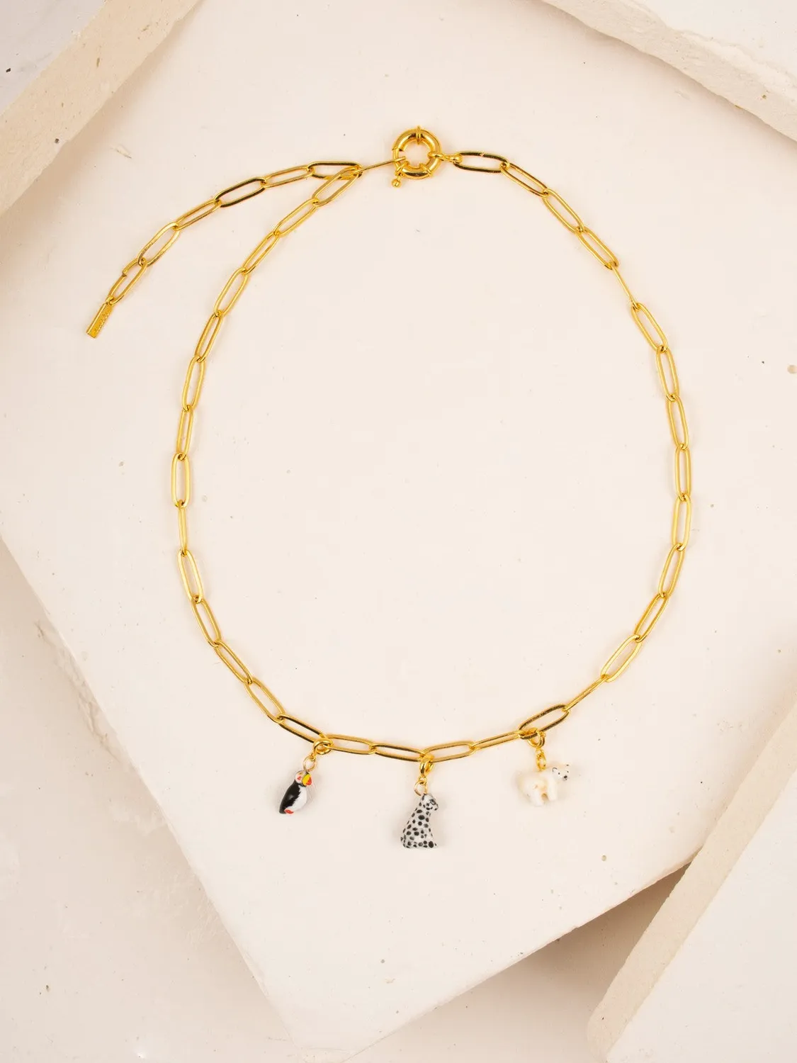 Nach Bijoux Collier Mix and Match personnalisable chaîne 50 cm
