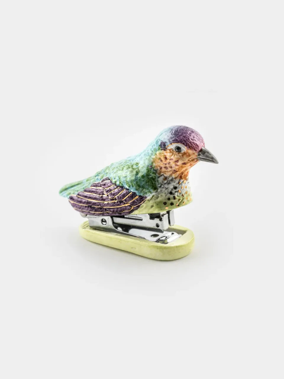 Nach Bijoux Colibri d'Anna agrafeuse porcelaine peinte main