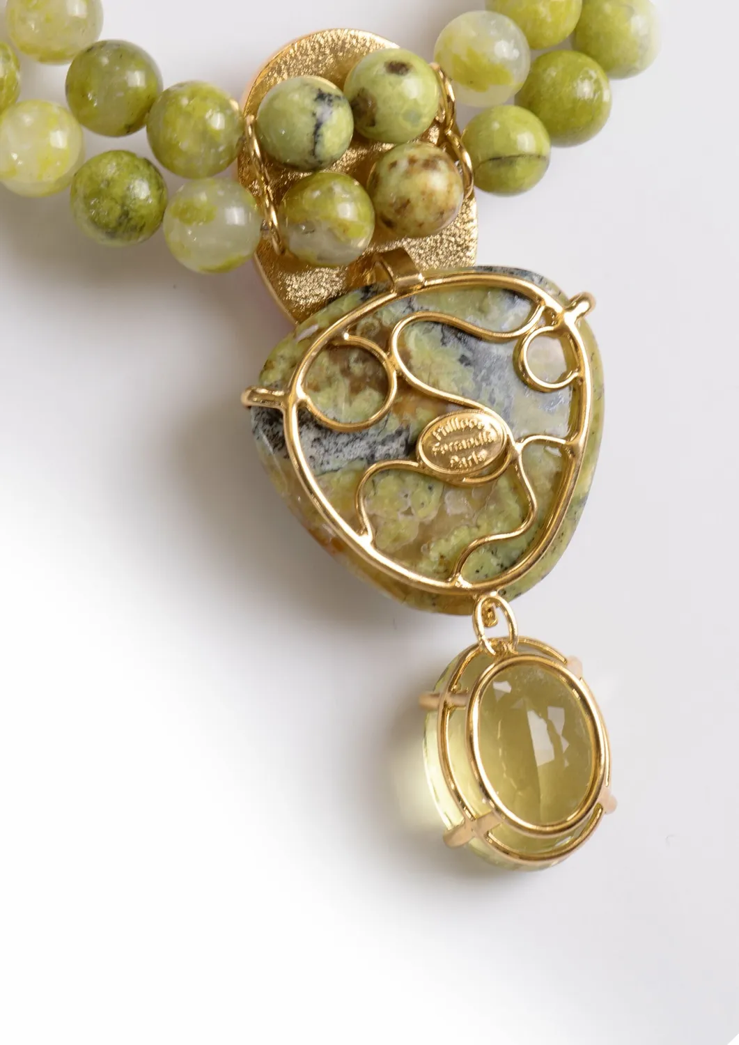 Philippe Ferrandis Pièce Unique collier deux rangs