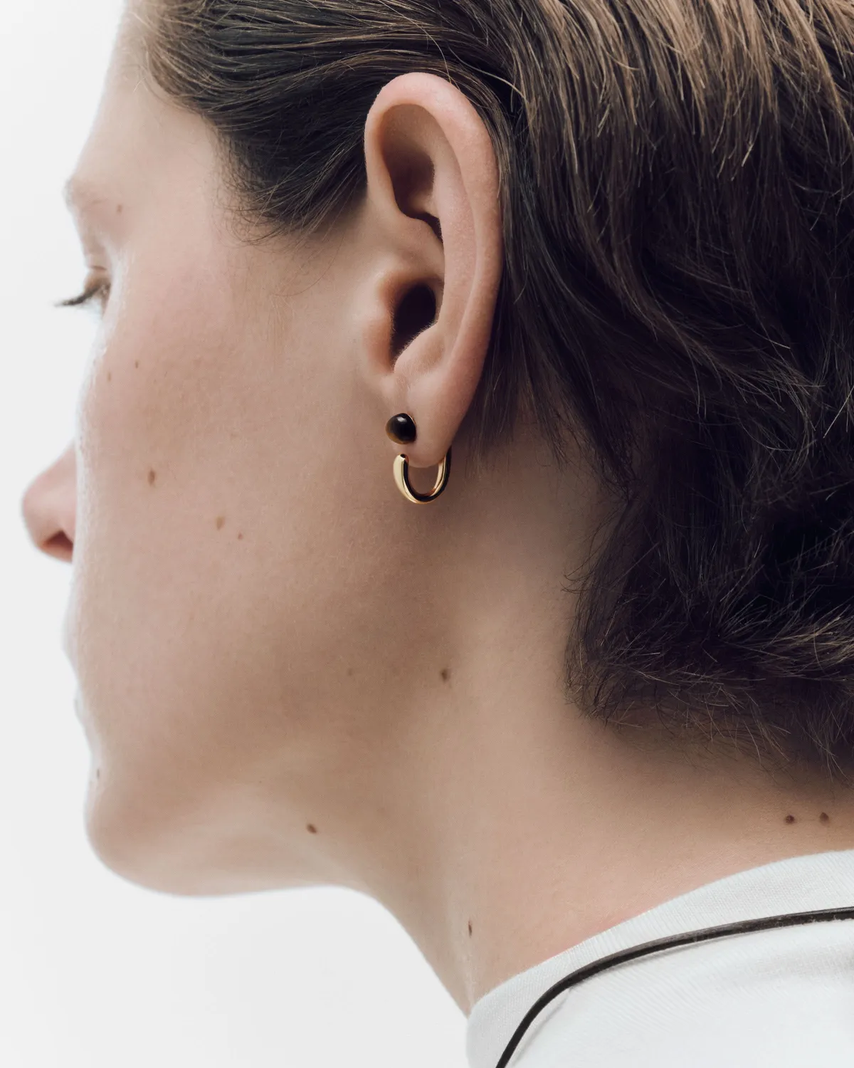 PDPAOLA Nova boucles d'oreilles œil de tigre
