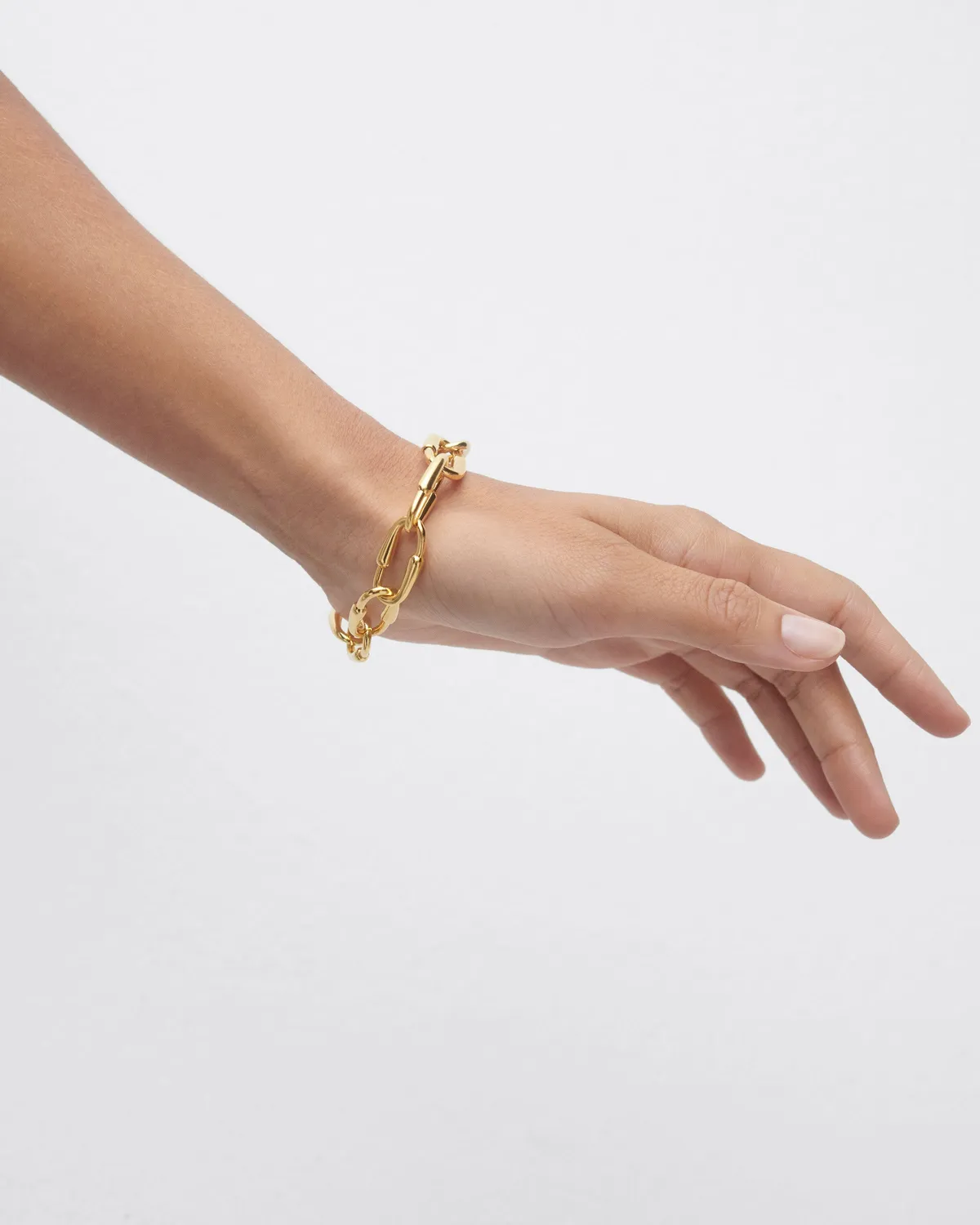PDPAOLA Loop bracelet chaîne ajustable 21 cm